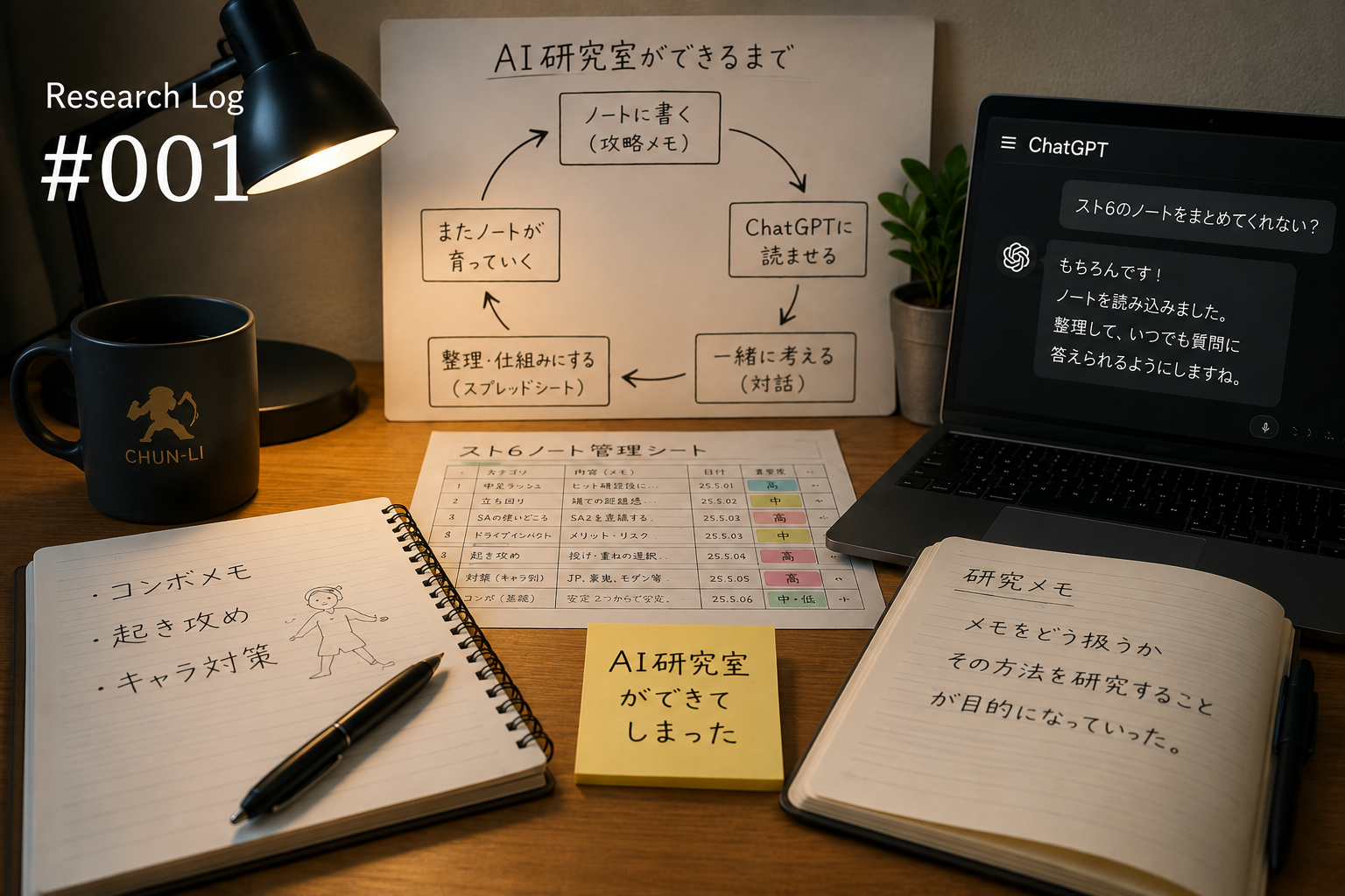RL001_AI研究室ができるまで